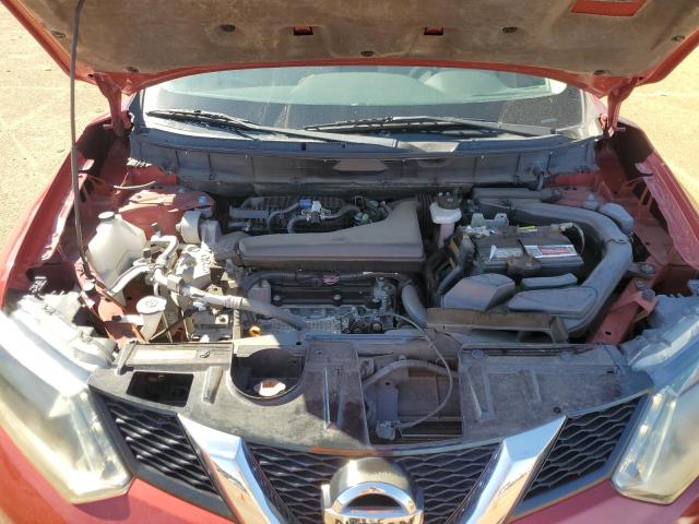 5N1AT2MT6EC753576 - 2014 NISSAN ROGUE S BURGUNDY photo 11