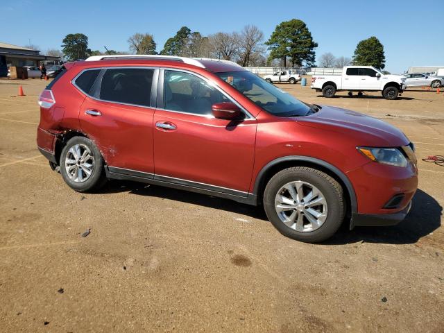 5N1AT2MT6EC753576 - 2014 NISSAN ROGUE S BURGUNDY photo 4