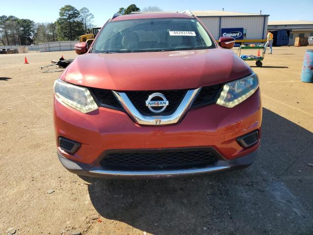 5N1AT2MT6EC753576 - 2014 NISSAN ROGUE S BURGUNDY photo 5