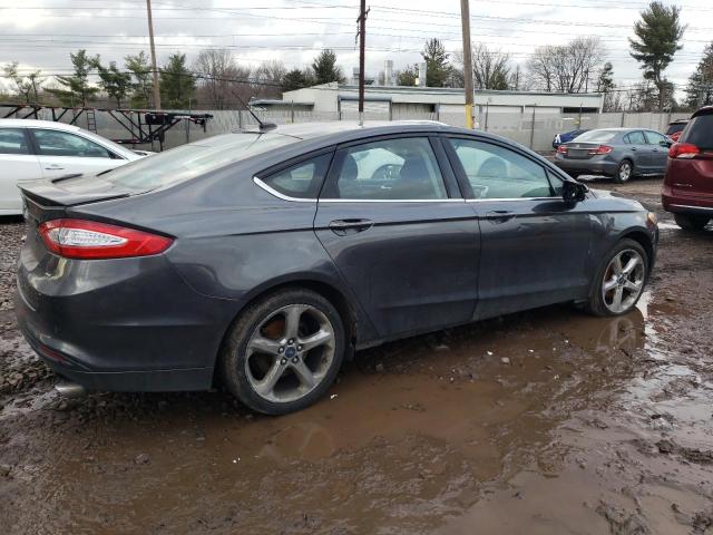 3FA6P0H79FR290695 - 2015 FORD FUSION SE GRAY photo 3