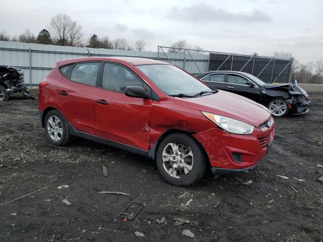 KM8JT3AB5BU120610 - 2011 HYUNDAI TUCSON GL RED photo 4