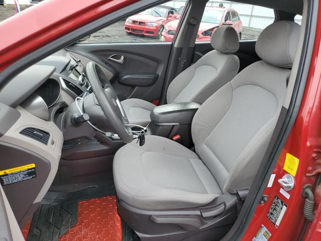 KM8JT3AB5BU120610 - 2011 HYUNDAI TUCSON GL RED photo 7