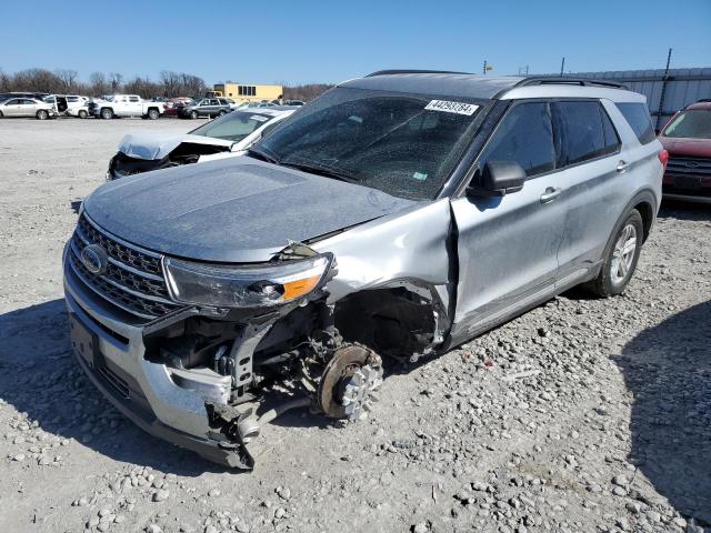 1FMSK8DH7LGC28859 - 2020 FORD EXPLORER XLT GRAY photo 1