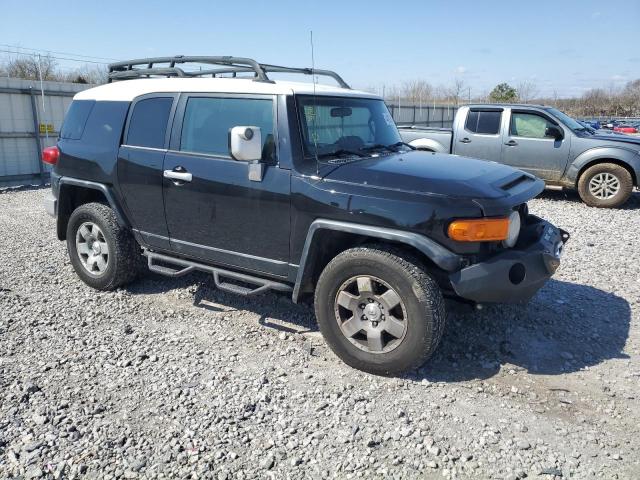 JTEBU11F870028401 - 2007 TOYOTA FJ CRUISER BLACK photo 4