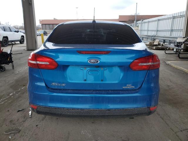 1FADP3F2XGL324269 - 2016 FORD FOCUS SE BLUE photo 6