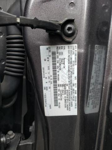 1FAHP3F27CL140449 - 2012 FORD FOCUS SE GRAY photo 13