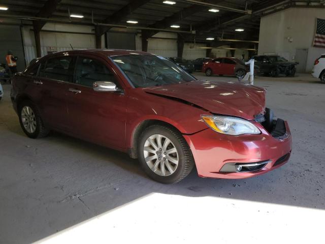 1C3CCBCG6EN156504 - 2014 CHRYSLER 200 LIMITED RED photo 4
