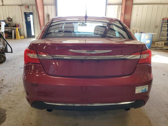 1C3CCBCG6EN156504 - 2014 CHRYSLER 200 LIMITED RED photo 6