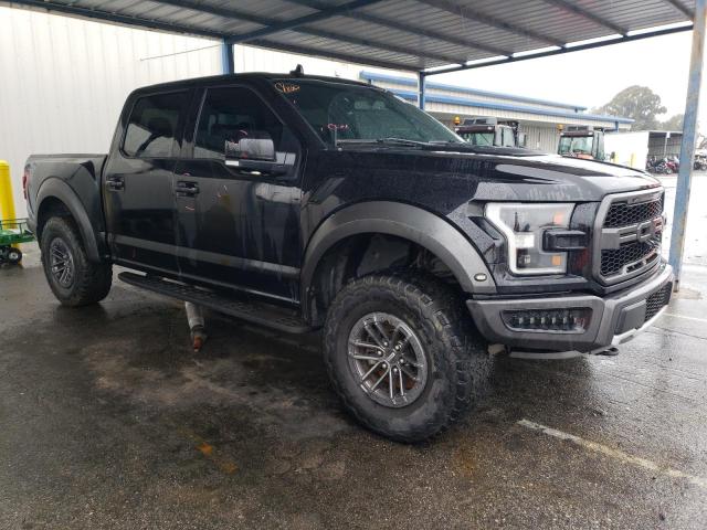 1FTFW1RG2LFA72740 - 2020 FORD F150 RAPTOR BLACK photo 4