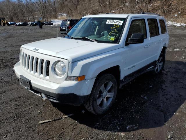 1C4NJRFB4HD196013 - 2017 JEEP PATRIOT LATITUDE WHITE photo 1