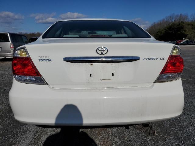 4T1BE30K46U728964 - 2006 TOYOTA CAMRY LE WHITE photo 6