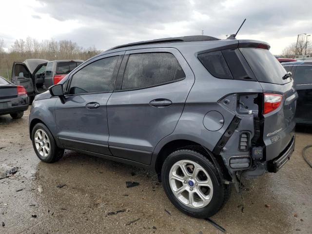 MAJ3P1TE7JC159111 - 2018 FORD ECOSPORT SE GRAY photo 2