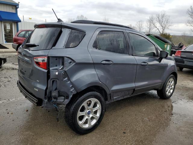 MAJ3P1TE7JC159111 - 2018 FORD ECOSPORT SE GRAY photo 3