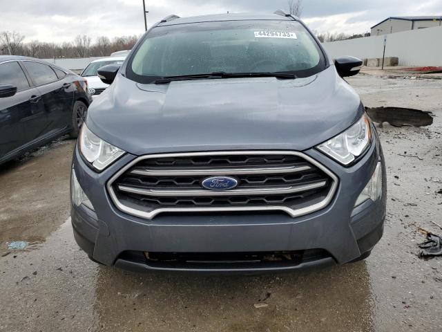 MAJ3P1TE7JC159111 - 2018 FORD ECOSPORT SE GRAY photo 5