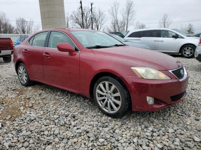 JTHCK262682024703 - 2008 LEXUS IS 250 RED photo 4