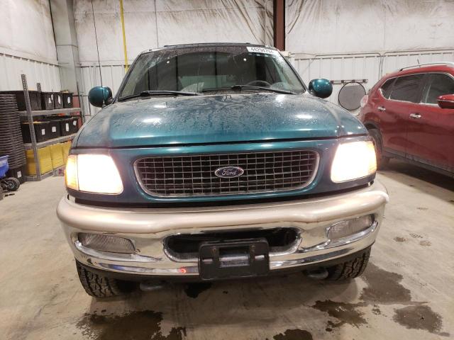 1FMPU18L5WLA20061 - 1998 FORD EXPEDITION TEAL photo 5