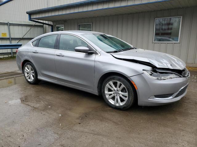 1C3CCCAB8FN747710 - 2015 CHRYSLER 200 LIMITED SILVER photo 4