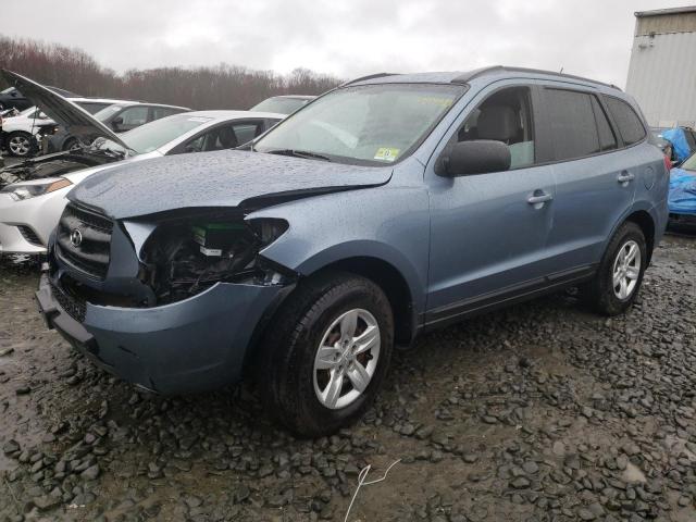 5NMSG13D99H248494 - 2009 HYUNDAI SANTA FE GLS BLUE photo 1