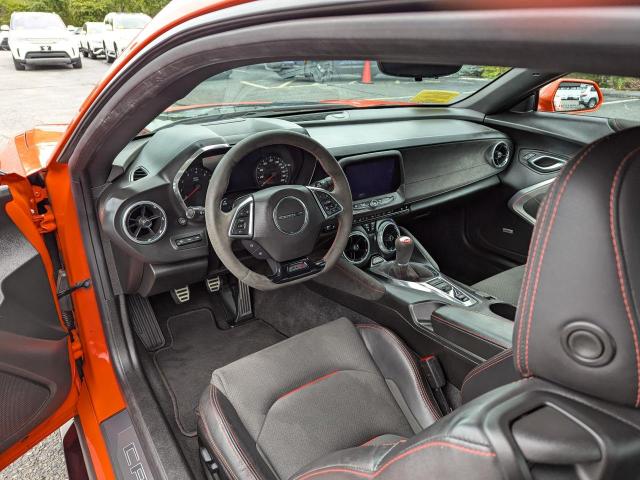 1G1FJ1R64K0118617 - 2019 CHEVROLET CAMARO ZL1 ORANGE photo 10