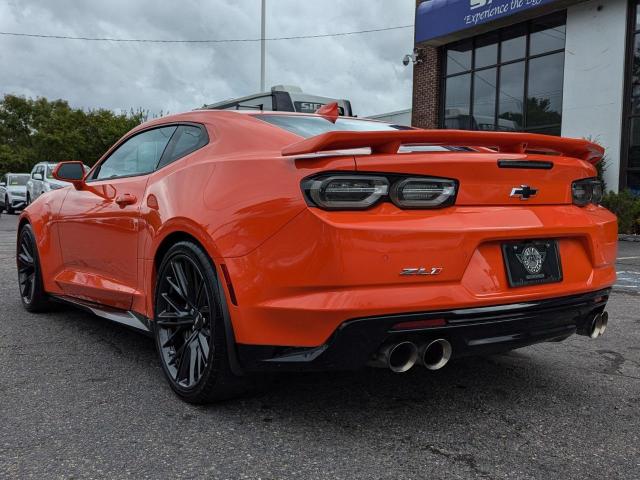 1G1FJ1R64K0118617 - 2019 CHEVROLET CAMARO ZL1 ORANGE photo 3