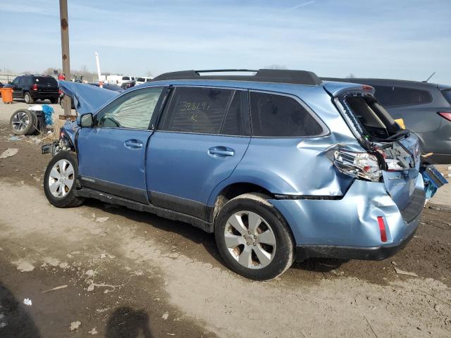 4S4BRCJC3A3328291 - 2010 SUBARU OUTBACK 2.5I LIMITED BLUE photo 2