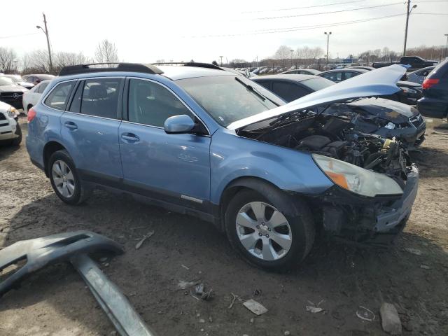 4S4BRCJC3A3328291 - 2010 SUBARU OUTBACK 2.5I LIMITED BLUE photo 4