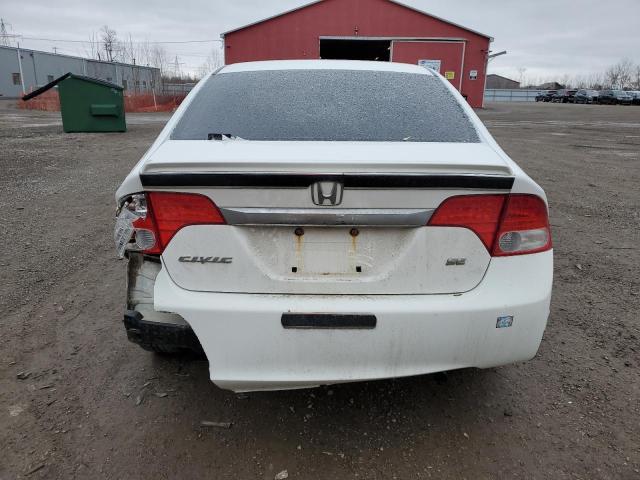 2HGFA1F61BH012263 - 2011 HONDA CIVIC LX-S أبيض صورة 6