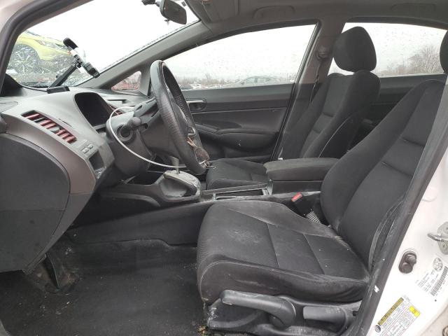 2HGFA1F61BH012263 - 2011 HONDA CIVIC LX-S أبيض صورة 7