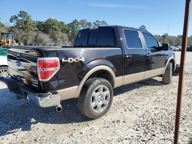 1FTFW1EFXDKD15457 - 2013 FORD F150 SUPERCREW BROWN photo 3