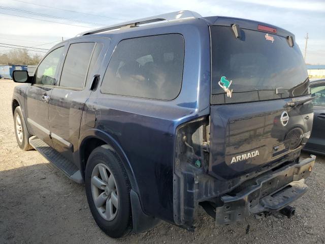 5N1AA0NC9AN615232 - 2010 NISSAN ARMADA SE BLUE photo 2