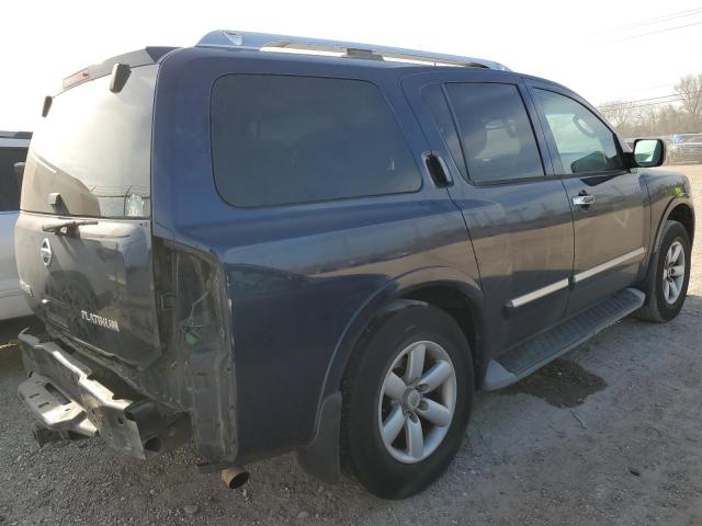 5N1AA0NC9AN615232 - 2010 NISSAN ARMADA SE BLUE photo 3