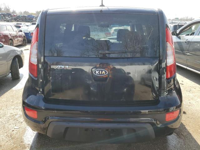 KNDJT2A54C7356108 - 2012 KIA SOUL BLACK photo 6