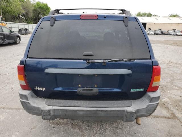 1J4GX48S41C734657 - 2001 JEEP GRAND CHER LAREDO BLUE photo 6