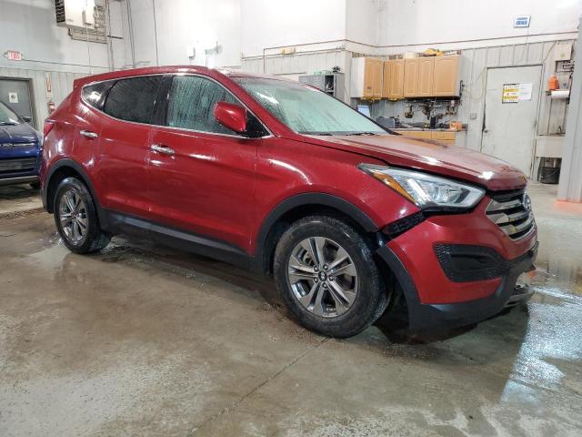 5XYZT3LB0GG369572 - 2016 HYUNDAI SANTA FE S BURGUNDY photo 4