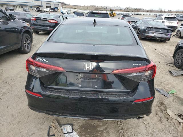 2HGFE2F55PH548786 - 2023 HONDA CIVIC SPORT BLACK photo 6