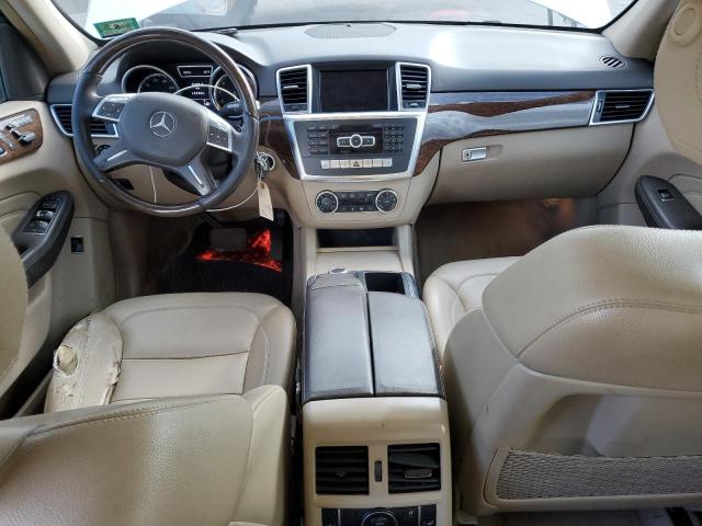 4JGDA5HBXCA032210 - 2012 MERCEDES-BENZ ML 350 4MATIC WHITE photo 8