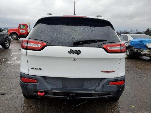 1C4PJMBS1GW132662 - 2016 JEEP CHEROKEE TRAILHAWK WHITE photo 6