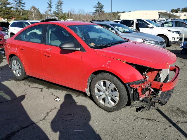 1G1PA5SG2E7459105 - 2014 CHEVROLET CRUZE LS RED photo 4