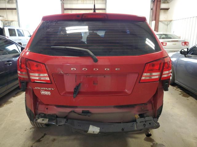 3C4PDCAB5ET204548 - 2014 DODGE JOURNEY SE RED photo 6