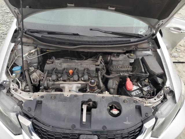 19XFB2F9XEE034533 - 2014 HONDA CIVIC EXL ვერცხლისფერი ფოტო 11