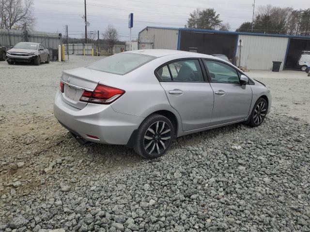 19XFB2F9XEE034533 - 2014 HONDA CIVIC EXL SILVER photo 3