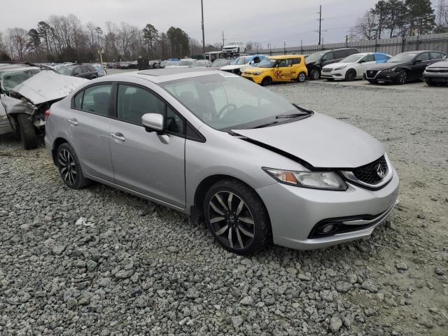 19XFB2F9XEE034533 - 2014 HONDA CIVIC EXL SILVER photo 4