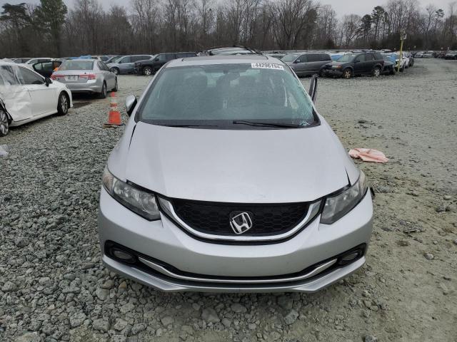 19XFB2F9XEE034533 - 2014 HONDA CIVIC EXL SILVER photo 5