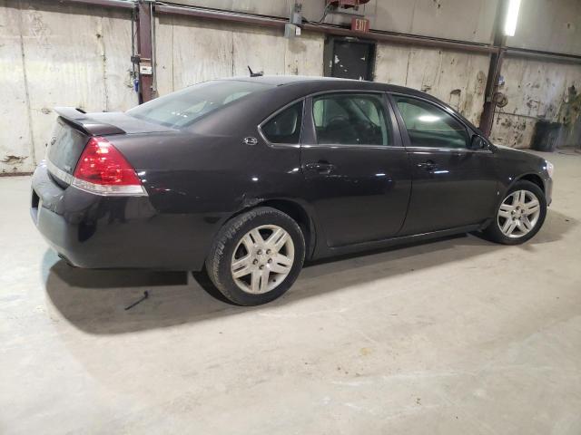 2G1WC583589257811 - 2008 CHEVROLET IMPALA LT BLACK photo 3