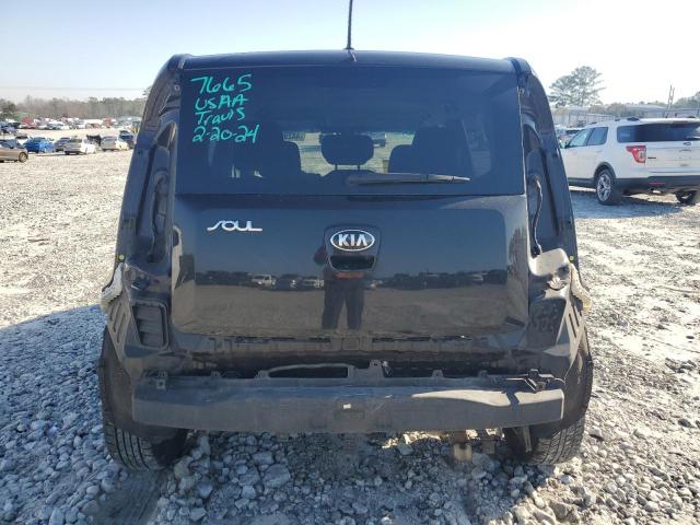 KNDJT2A59D7584509 - 2013 KIA SOUL BLACK photo 6