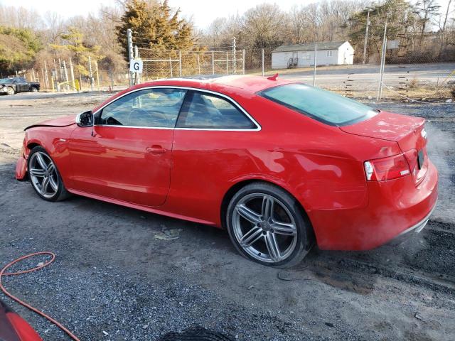 WAUVGAFR6DA049780 - 2013 AUDI S5 PRESTIGE RED photo 2