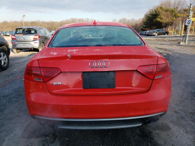 WAUVGAFR6DA049780 - 2013 AUDI S5 PRESTIGE RED photo 6