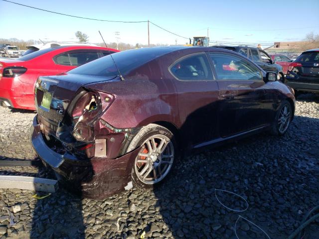 JTKDE3B77A0305486 - 2010 TOYOTA SCION TC BURGUNDY photo 3