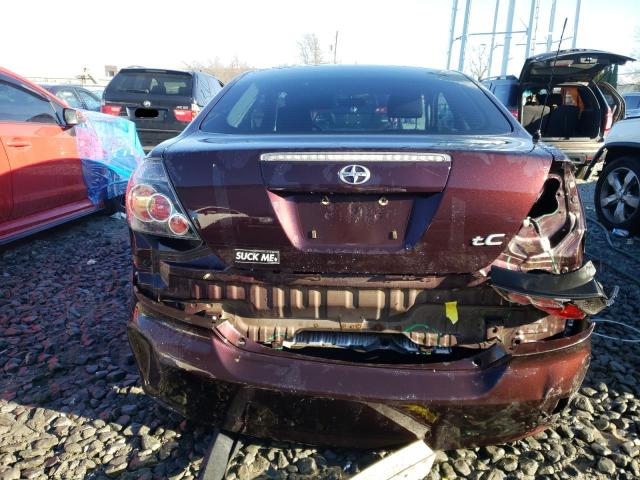 JTKDE3B77A0305486 - 2010 TOYOTA SCION TC BURGUNDY photo 6