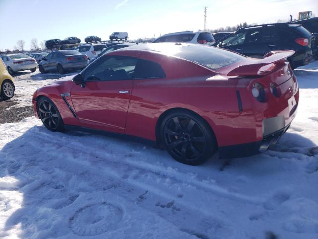 JN1AR54F99M250240 - 2009 NISSAN GT-R BASE RED photo 2